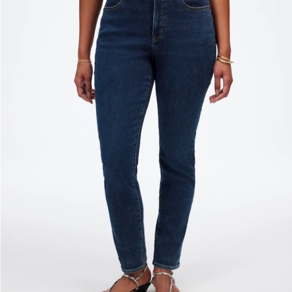 Madewell Women's Dark Blue Skinny Jeans
